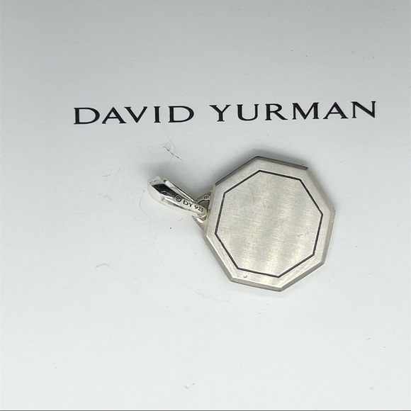 David Yurman Sterling Silver Mens & Womens St. Saint Patrick Amulet Pendent - Picture 4 of 6